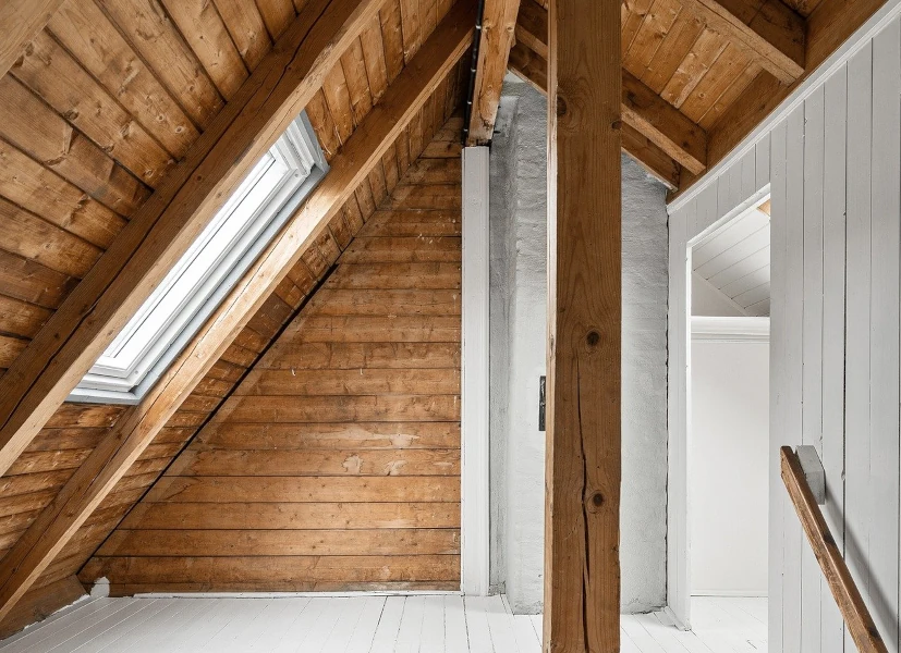 Ein nicht ausgebautes Dachgeschoss